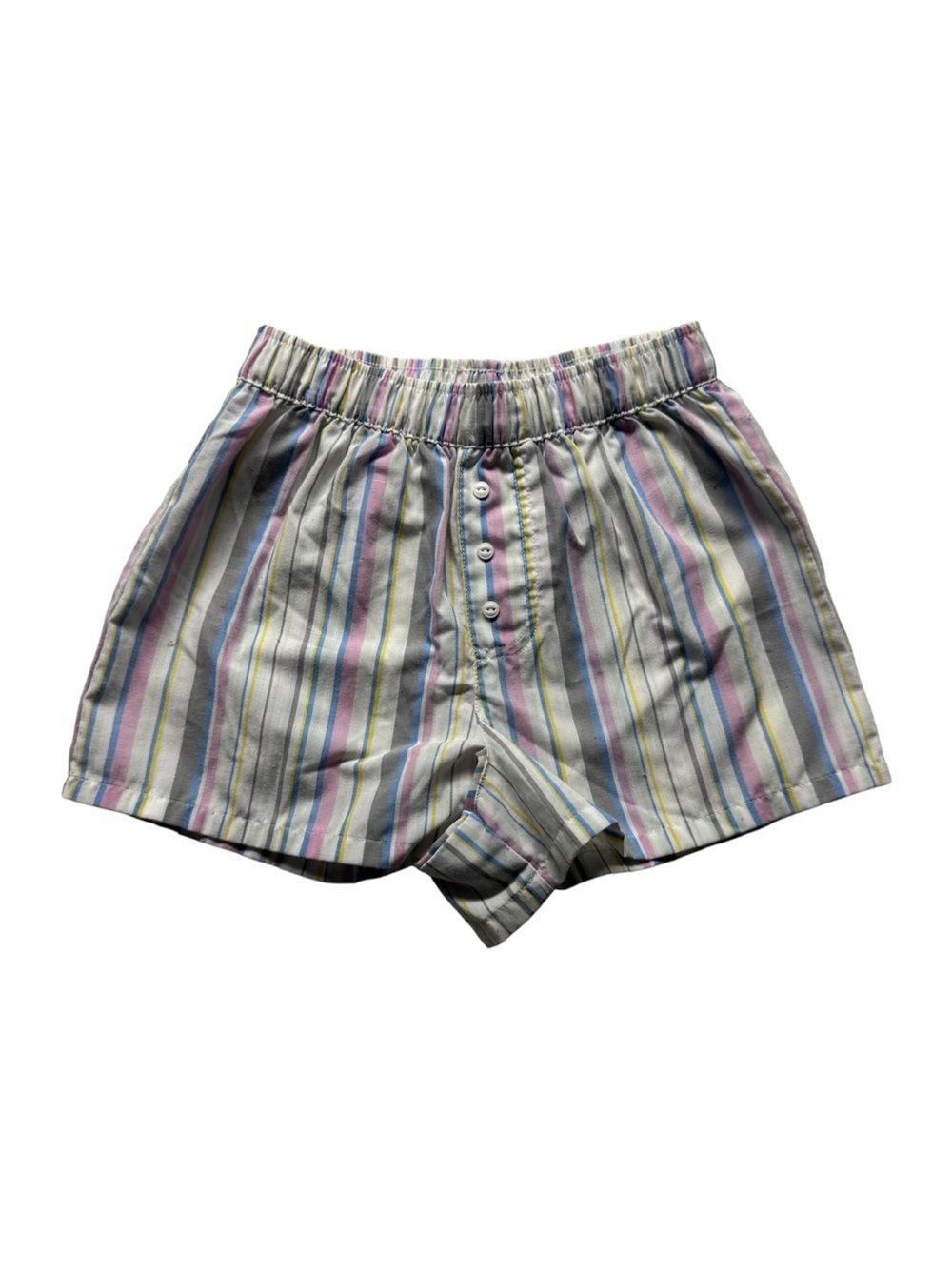 GAP Kids Girls Size 8 Striped Pajama Sleep Shorts Button Front